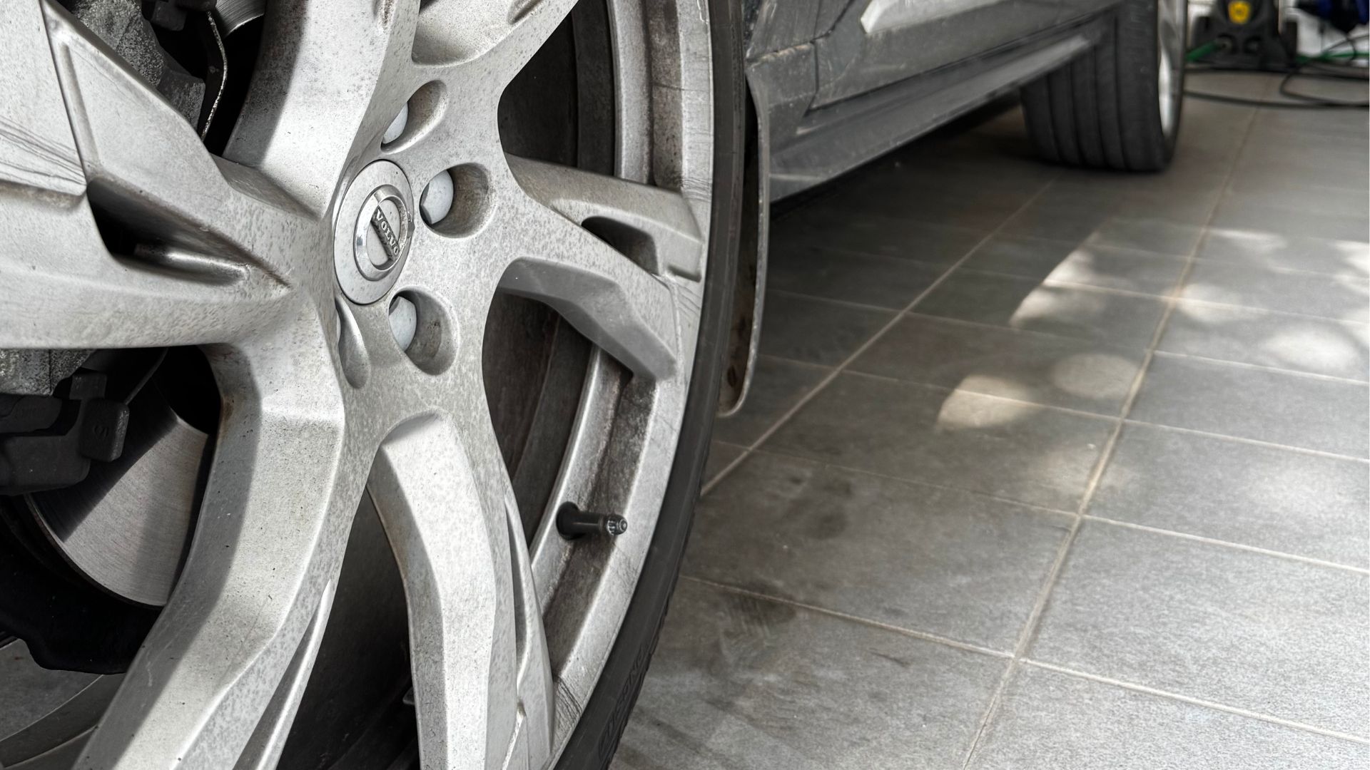 Felga przed polerowaniem