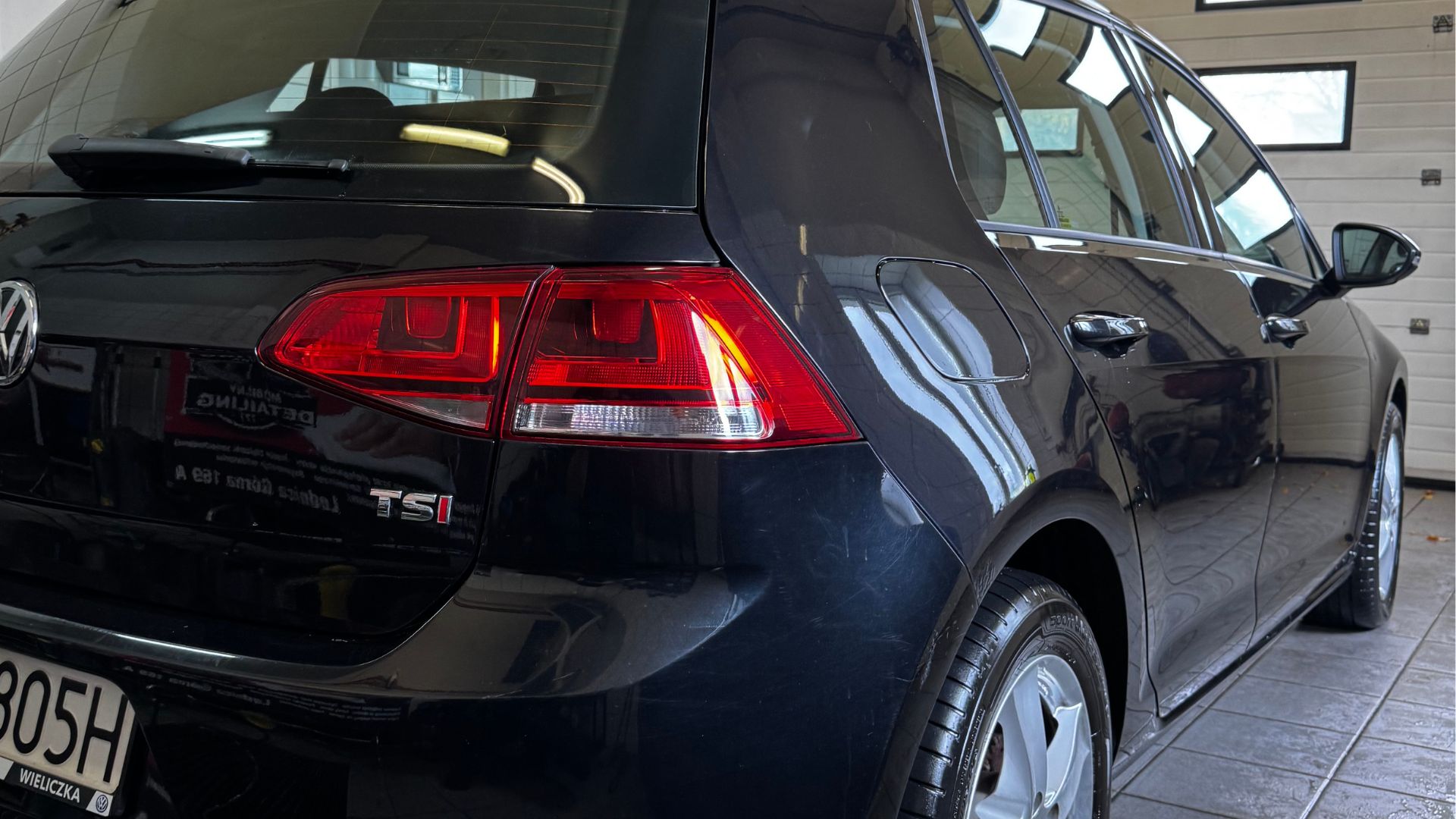 Volkswagen Golf po detailingu